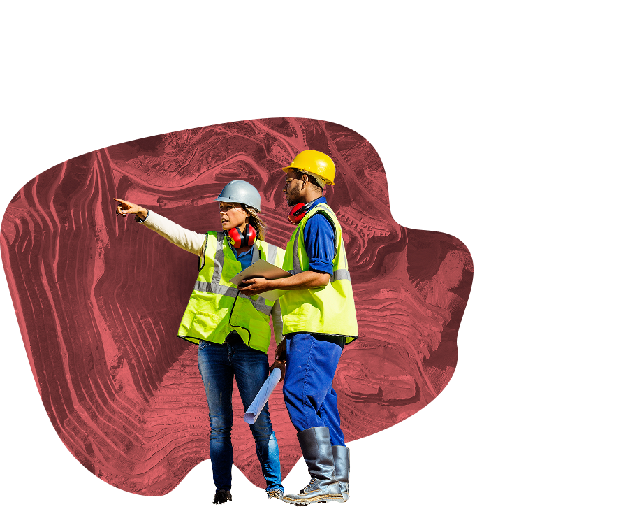 Above ground mine